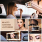 Car Sun Visor Vanity Rechargeable 3 Modes Makeup Mirror - Seat Belt Guard